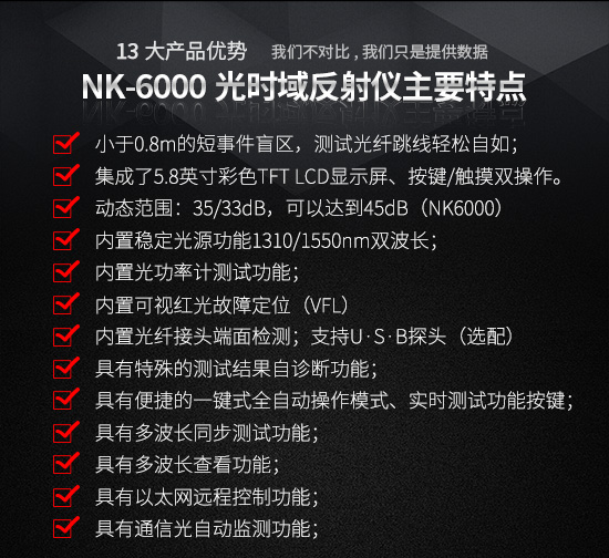 NK6000 OTDR光時(shí)域反射儀51